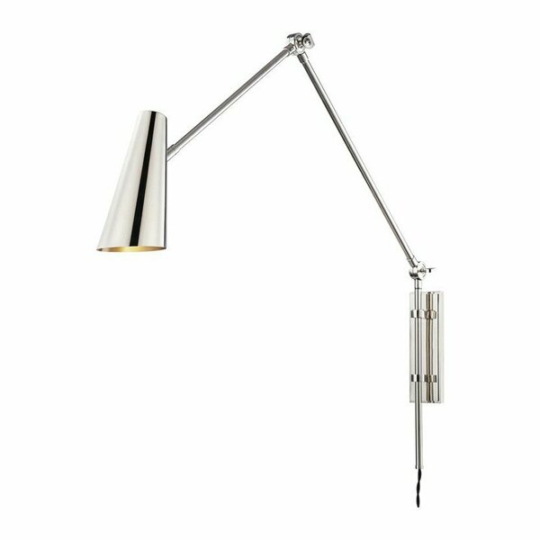 Hudson Valley 1 Light Wall Sconce W/ Plug 4121-PN